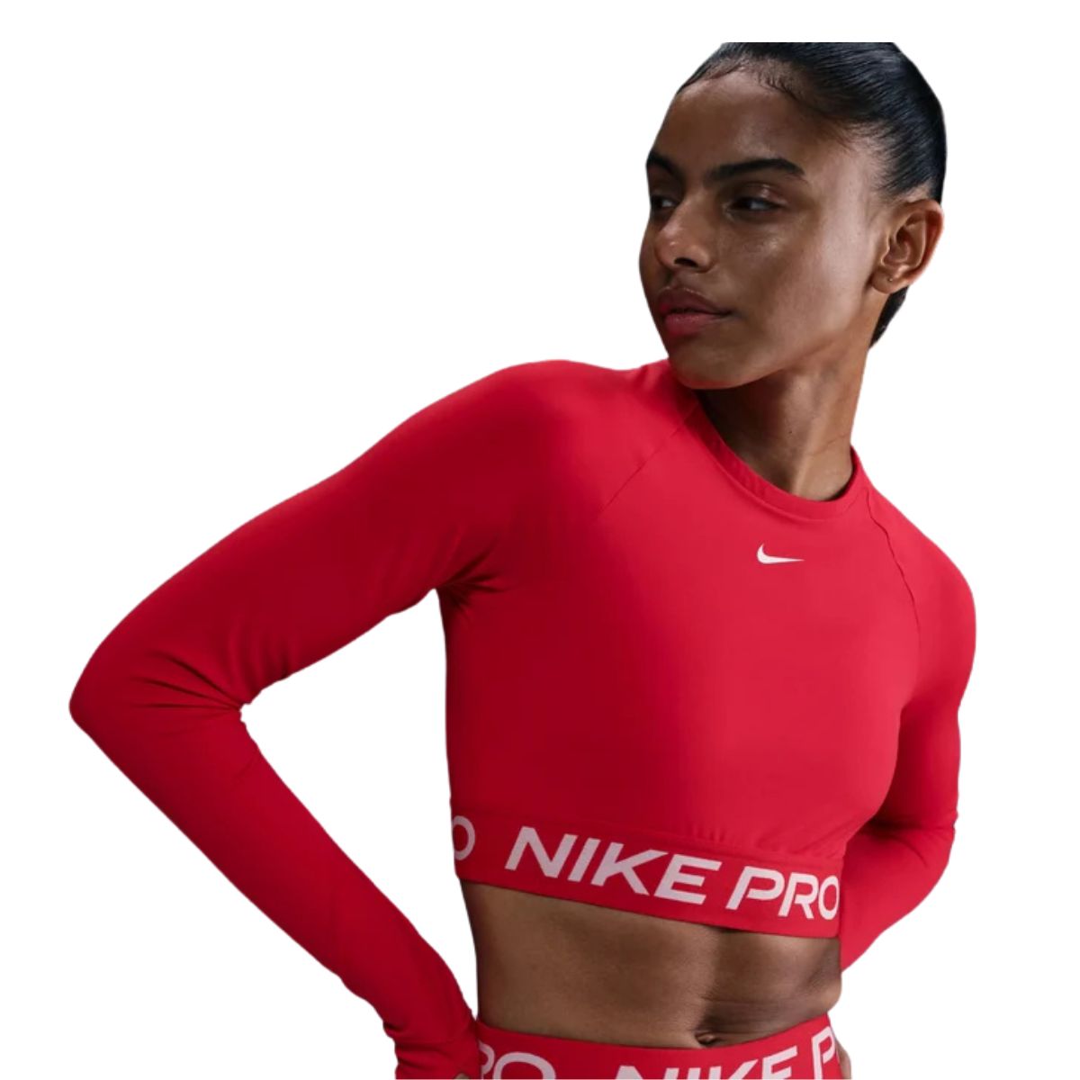nike pro df 365 crop ls 49