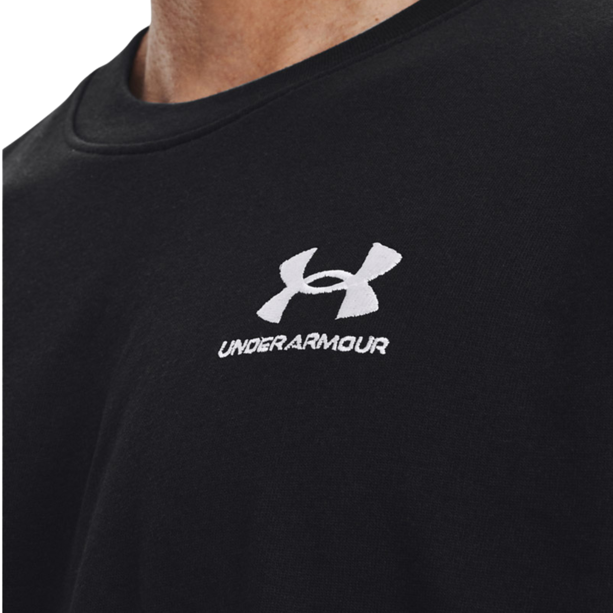 UA M Logo Emb Heavyweight Ss 57