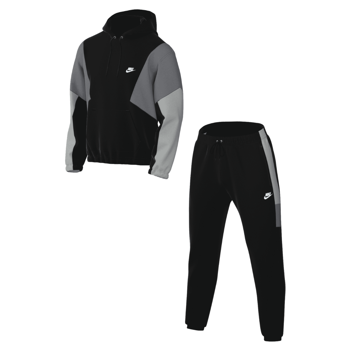 M NK CLUB FLEECE HDED TRACK GX