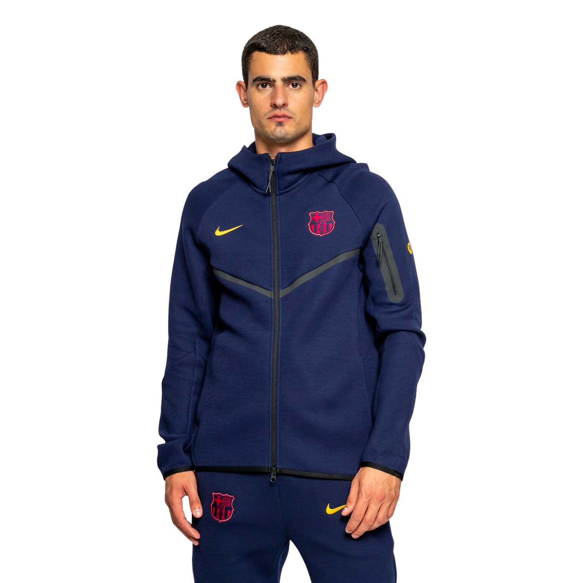 FCB M NK TCH FLC FZ WR HOODIE