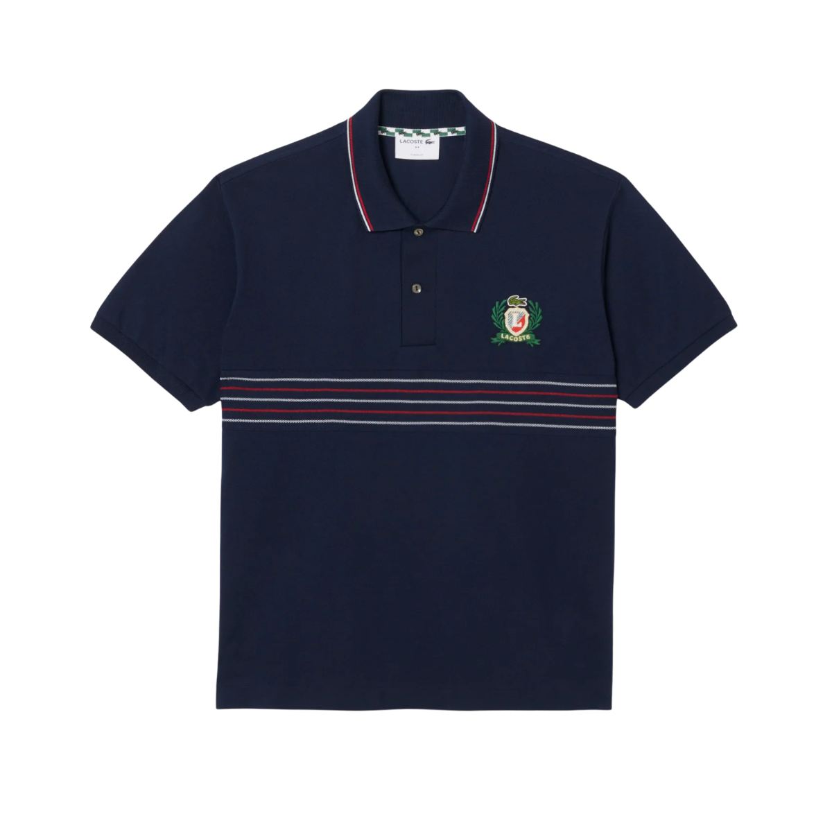 Classic Fit L.12.12 Embroidered Shield Polo Shirt