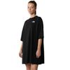 W S/S ESSENTIAL TEE DRESS TNF BLACK