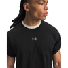 UA M HWT METAL LOGO SS