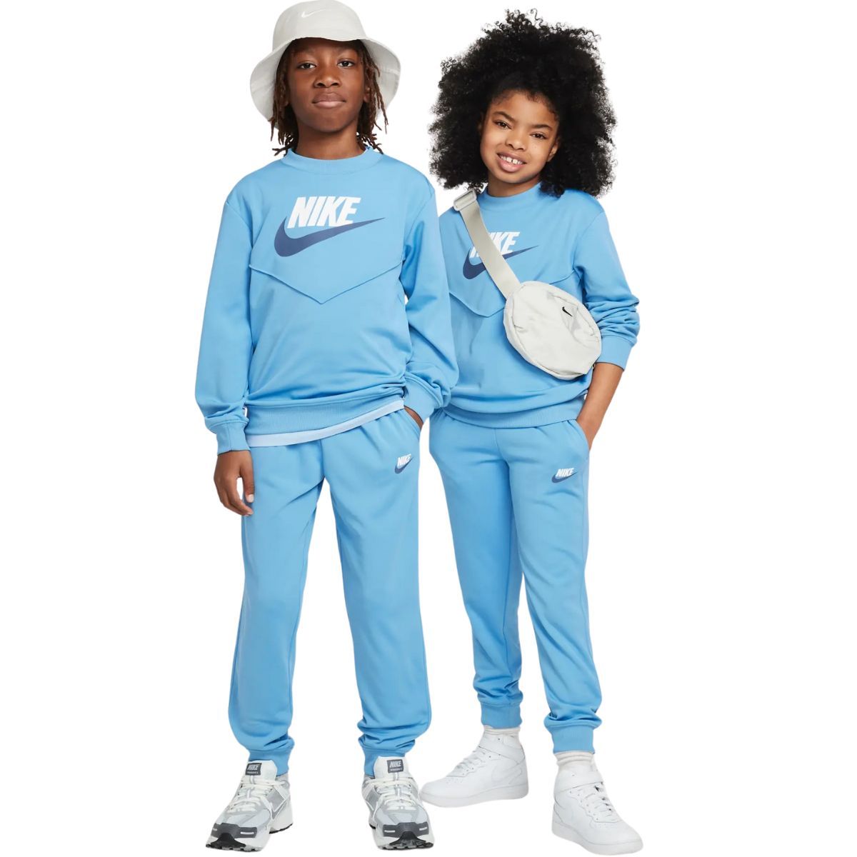K NSW TRACKSUIT POLY CREW HBR
