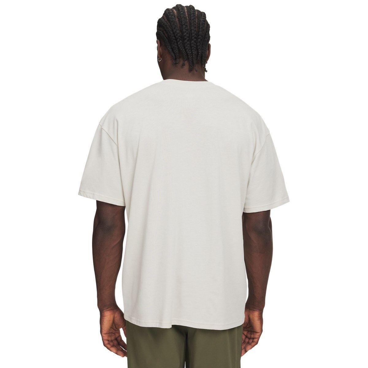 UA M HWT METAL LOGO SS