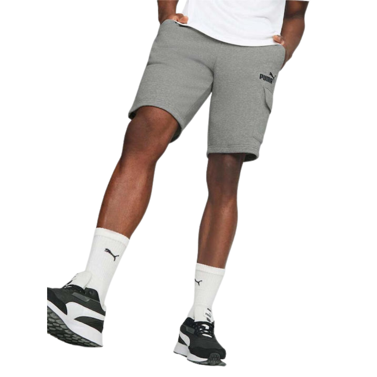 PUMA ESS No. 1 Logo Cargo Shorts 10” TR