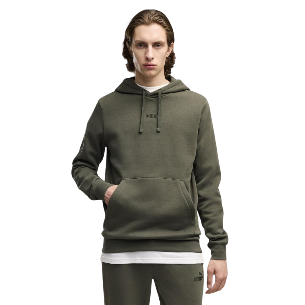 PUMA ESS Small No.1 Logo centered Hoodie FL