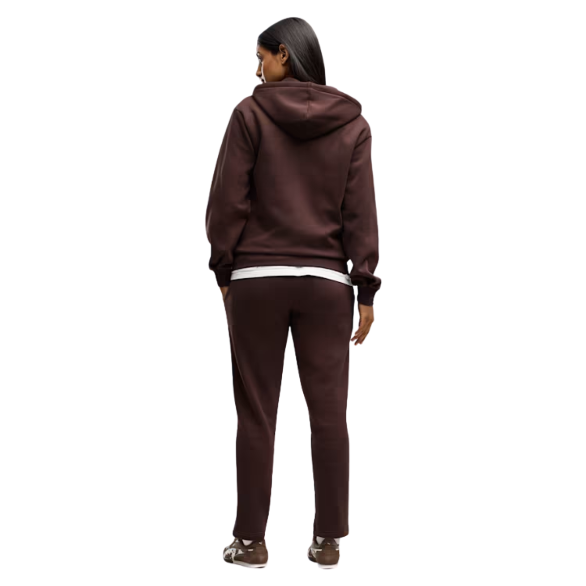 PUMA Metallic Hooded Standard Sweat Suit FL op
