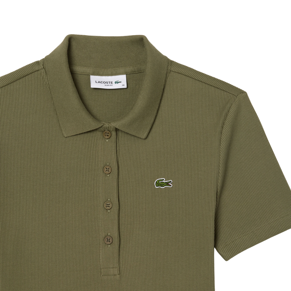 Slim Fit L.12.D Ribbed Cotton Polo-