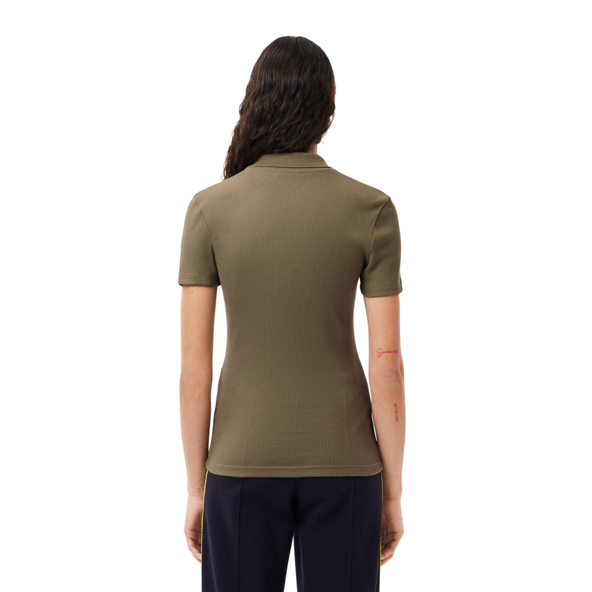 Slim Fit L.12.D Ribbed Cotton Polo-