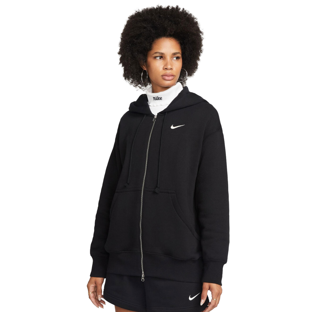 W NSW PHNX FLC FZ HOODIE OS