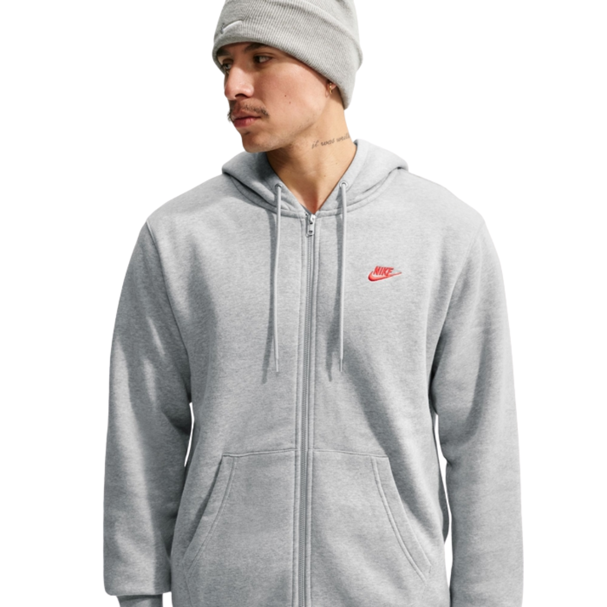 M NK CLUB BB FZ HOODIE