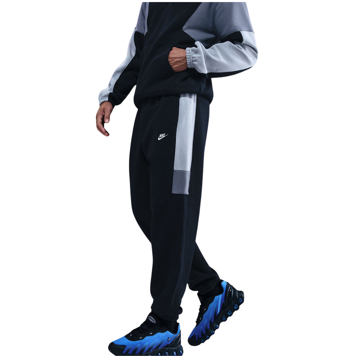 M NK CLUB FLEECE HDED TRACK GX