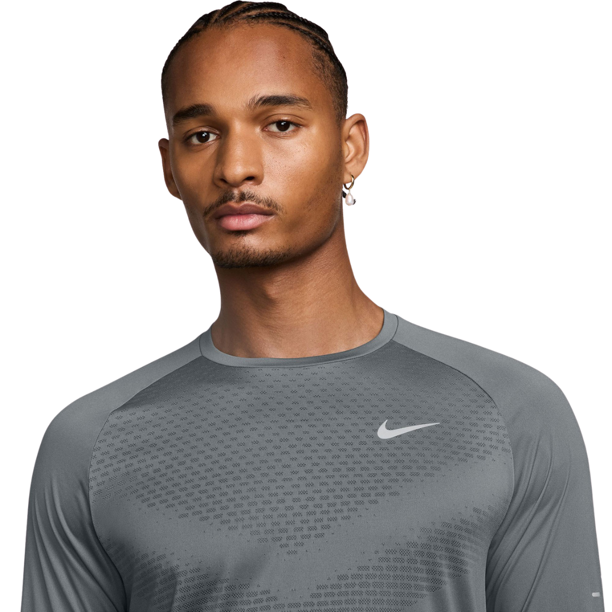 M NK DF STRIDE LS TOP