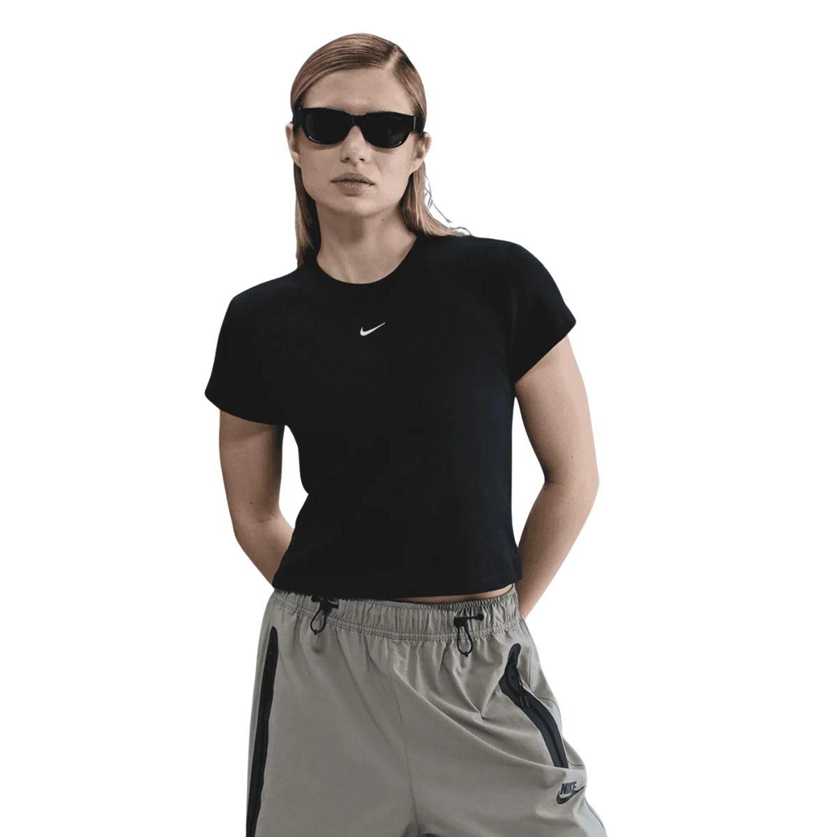 W NSW RIB  TGHT SS TEE