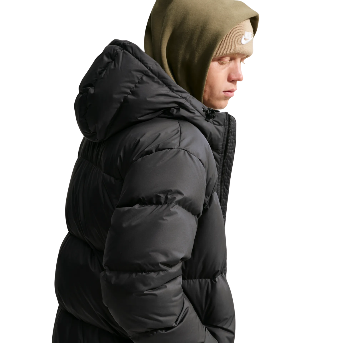 M NK CLUB PUFFER HOOD