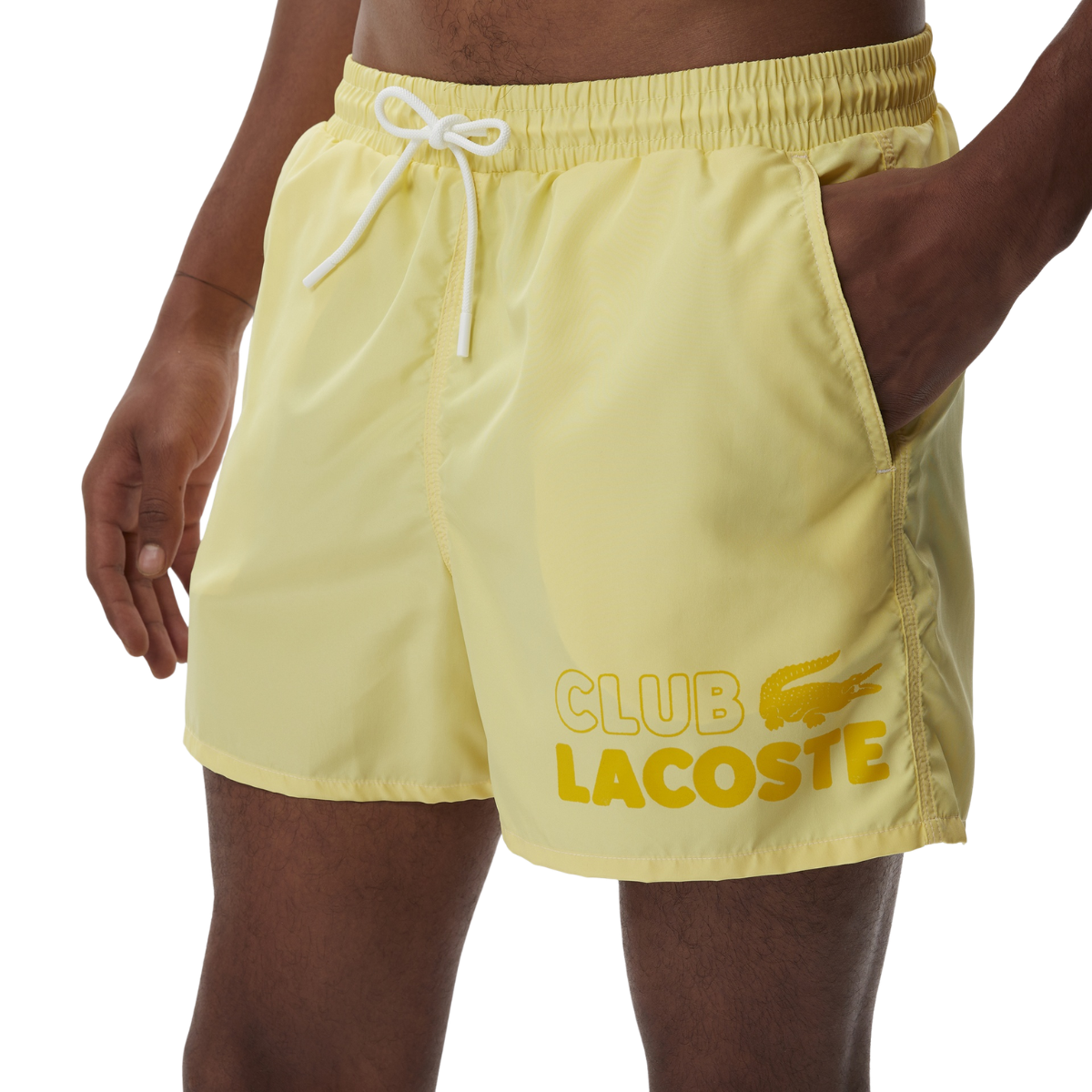 Men's Lacoste Quick Dry Swim Trunks