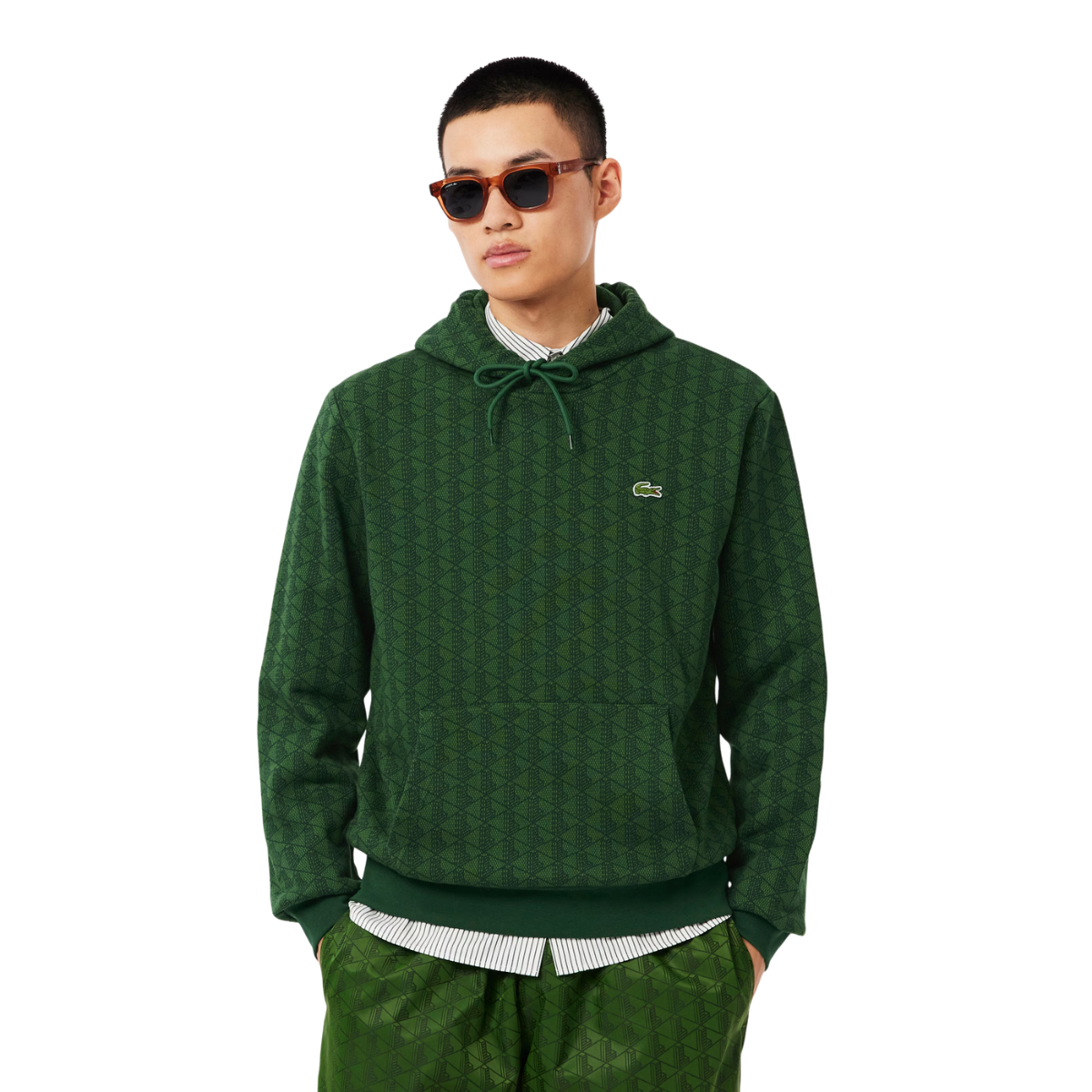 Men's Monogram Fleece Hoodie