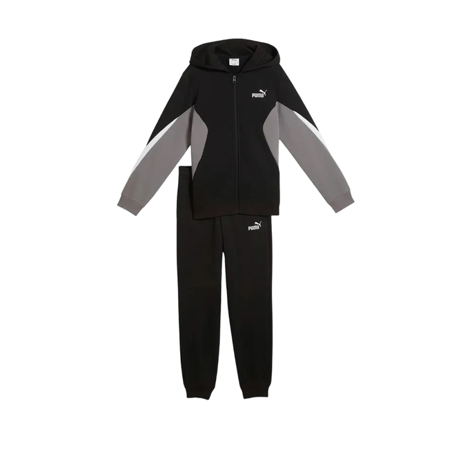 PUMA ESS BLOCK Full-Zip Sweat Suit B