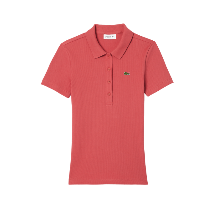Slim Fit L.12.D Ribbed Cotton Polo  -