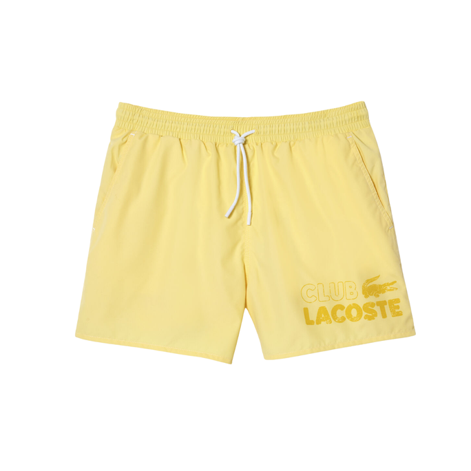 Men's Lacoste Quick Dry Swim Trunks
